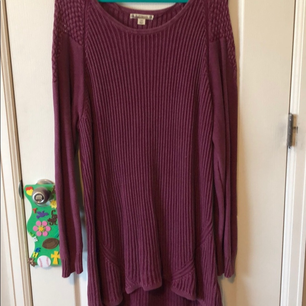 Cable knit sweater